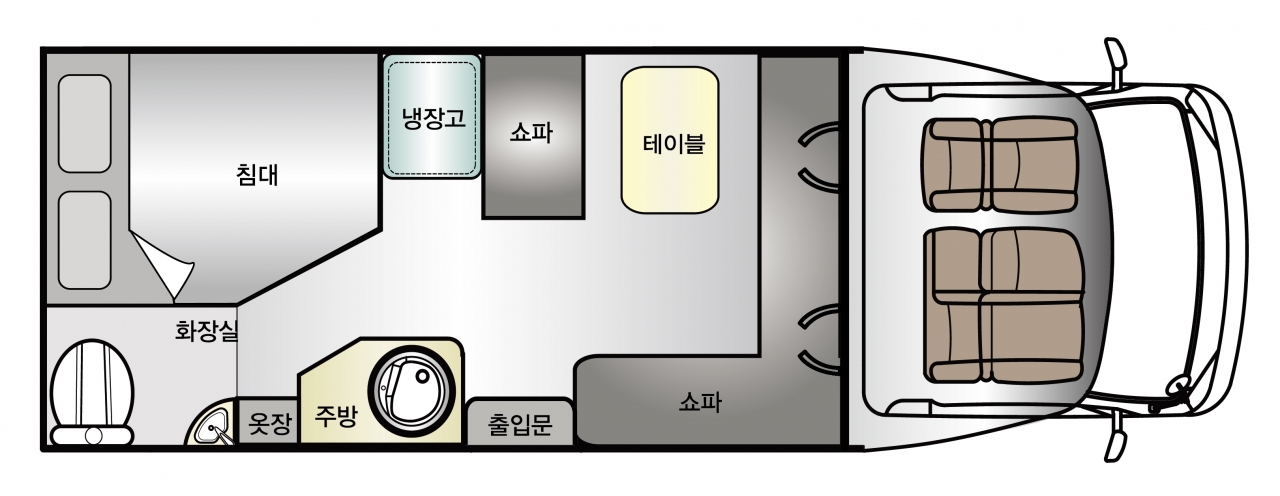 아우러스 670 레이아웃