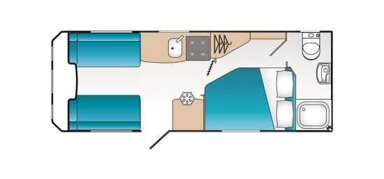 2018 Coachman VIP 560 레아아웃